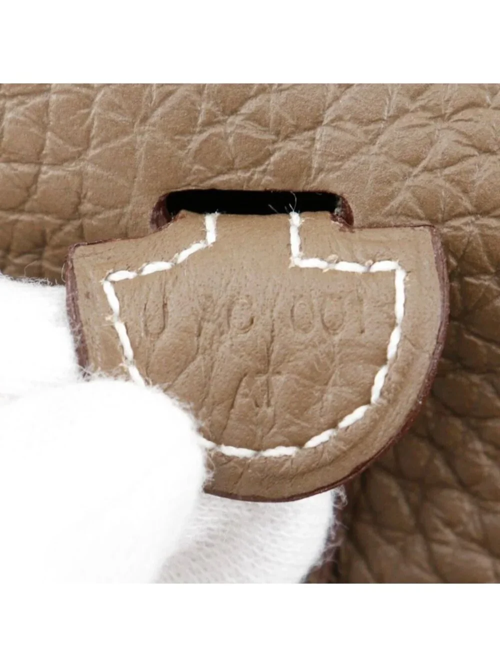 Hermes Evelyne TPM Taurillon Clemence Brown Shoulder Bag